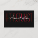 Search for hairstylist business cards Hairdresser