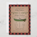 Search for plaid wedding invitations Lumberjack