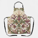 Search for victorian style aprons William morris style