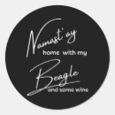 Search for yoga lover stickers Wellness