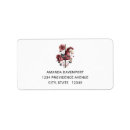 Search for carnivals return address labels Whimsical