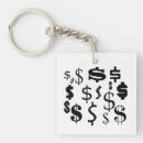 Search for dollar sign key rings Money