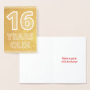 Search for 16 year old birthday cards Sixteen years old