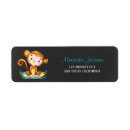 Search for chalkboard blue return address labels Boy