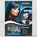 Search for elegant flyers Hairdresser