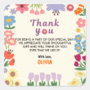 Search for birthday flower stickers Girl