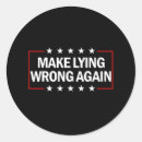 Search for wrong stickers President