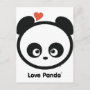 Search for cute panda postcards Green