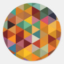 Search for vintage triangle stickers Abstract
