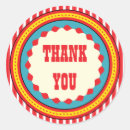 Search for carnival birthday stickers Red