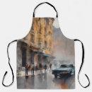 Search for antique auto aprons Blue