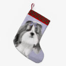 Search for shih tzu christmas stockings Cute