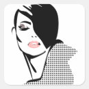 Search for modern portrait stickers Woman
