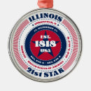 Search for illinois state christmas tree decorations United states