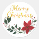 Search for poinsettia flowers stickers Floral