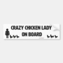Search for funny chicken bumper stickers Chickens