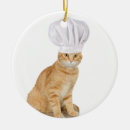 Search for orange cat christmas tree decorations Animal