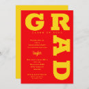 Search for yellow graduation invitations High school or college