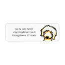 Search for golden doodle return address labels Labradoodle