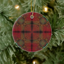 Search for kaleidoscope christmas tree decorations Red