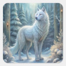 Search for white wolf stickers Forest
