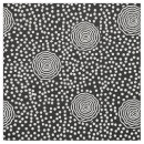 Search for black white modern circle fabric Retro
