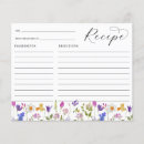 Search for chic recipe cards Wildflower