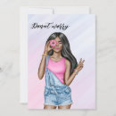 Search for girls night hens party invitations White