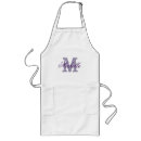 Search for lavender aprons Monogrammed