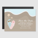 Search for flip flop save the dates Ocean