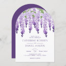 Search for wisteria wedding invitations Botanical