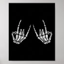 Search for skeleton hand posters Rocker