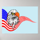 Search for american bald eagle art Usa flag
