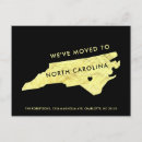Search for moving to north carolina postcards Typography