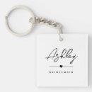 Search for unique wedding key rings For her