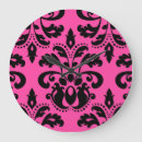 Search for hot pink clocks Trendy
