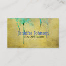 Search for painter artist business cards Artistic