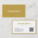 Search for cursive business cards Qr code