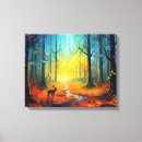 Search for deer stag canvas prints Buck