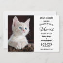 Search for cat wedding save the dates Modern