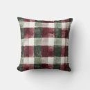 Search for green and burgundy cushions Red