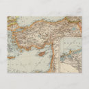Search for map of the mediterranean sea postcards Colour