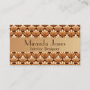 Search for shells business cards Sea shell