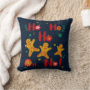 Search for gingerbread man cushions Funny