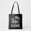 Search for christmas tote bags Santa