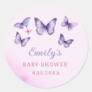 Search for purple butterfly stickers Watercolor