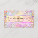 Search for confetti business cards Beauty salon