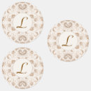 Search for circular monogram stickers Initial