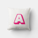 Search for alphabet cushions Letter