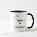 Search for gratitude attitude mugs Inspirational